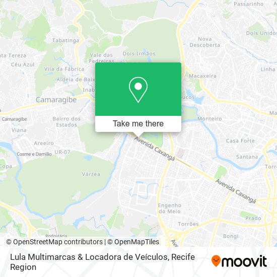 Mapa Lula Multimarcas & Locadora de Veículos