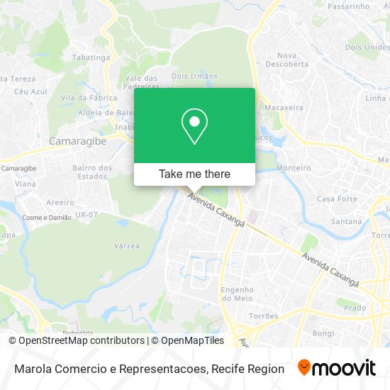 Marola Comercio e Representacoes map