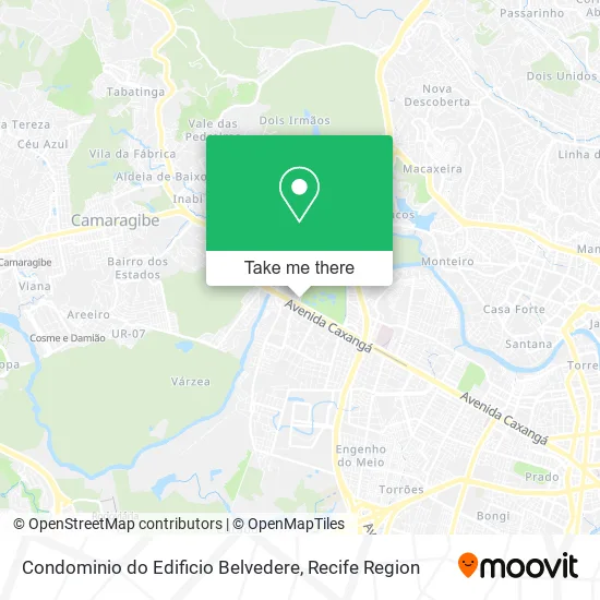 Condominio do Edificio Belvedere map