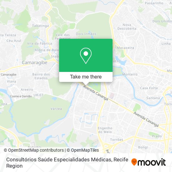 Mapa Consultórios Saúde Especialidades Médicas