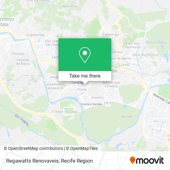 Regawatts Renovaveis map