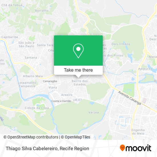 Thiago Silva Cabelereiro map