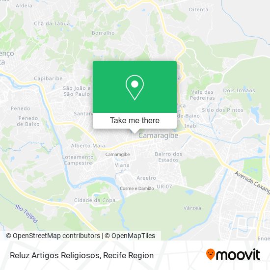 Reluz Artigos Religiosos map