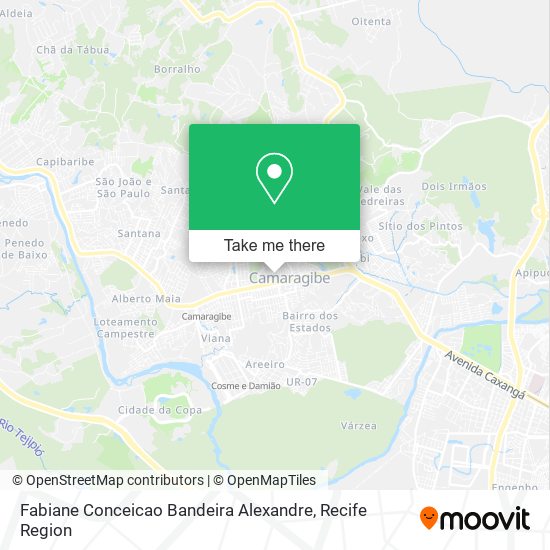 Fabiane Conceicao Bandeira Alexandre map