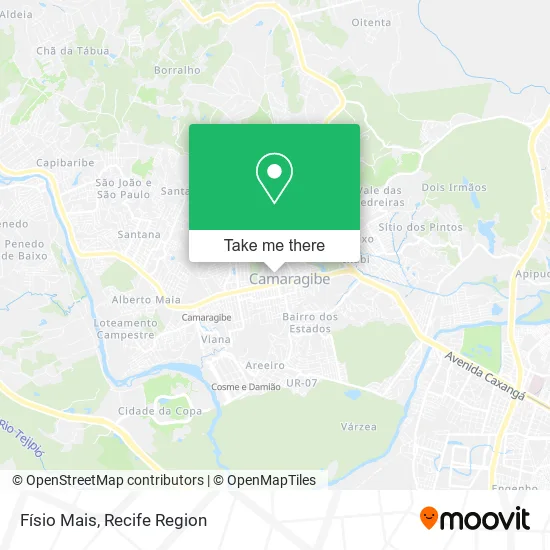 Físio Mais map