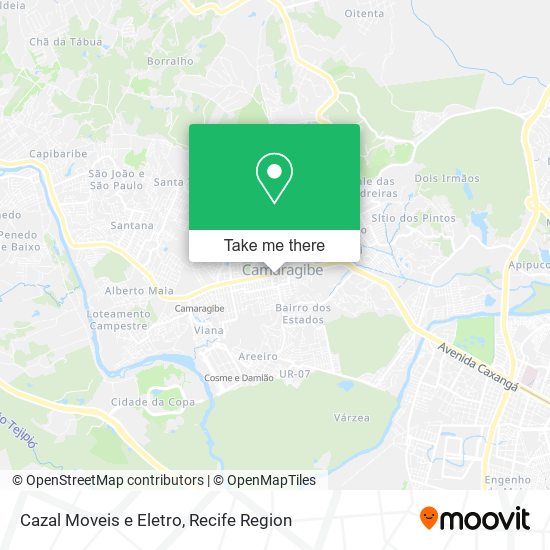Cazal Moveis e Eletro map