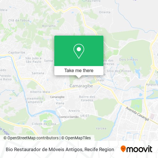 Bio Restaurador de Móveis Antigos map