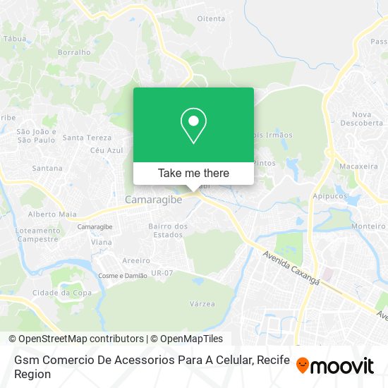 Gsm Comercio De Acessorios Para A Celular map