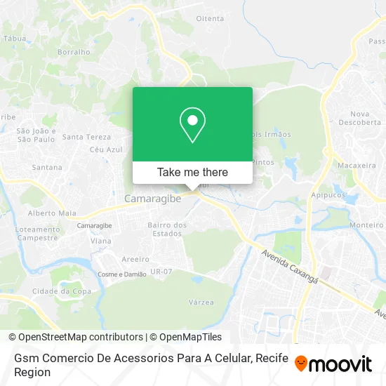 Gsm Comercio De Acessorios Para A Celular map