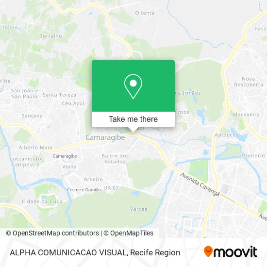 ALPHA COMUNICACAO VISUAL map