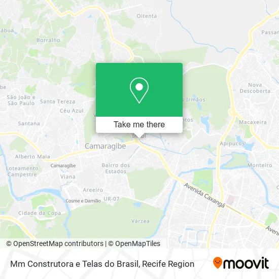 Mm Construtora e Telas do Brasil map