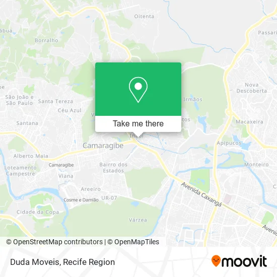 Duda Moveis map