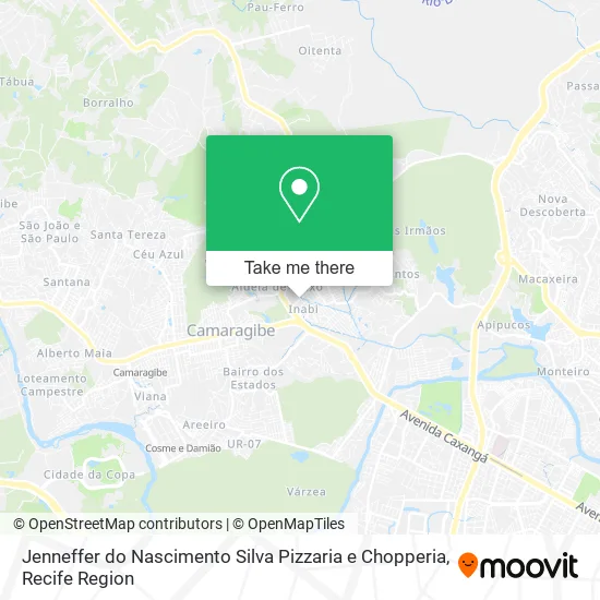 Jenneffer do Nascimento Silva Pizzaria e Chopperia map