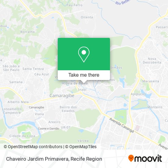 Chaveiro Jardim Primavera map