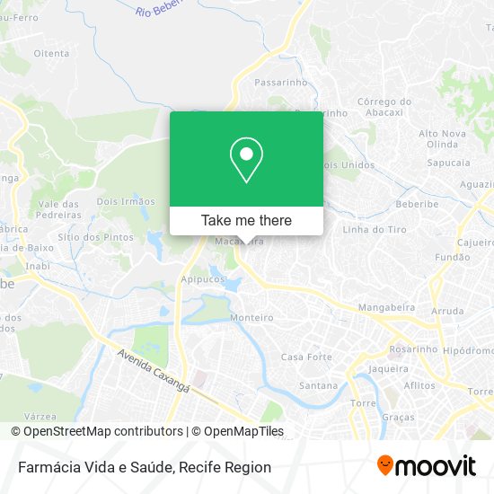 Farmácia Vida e Saúde map