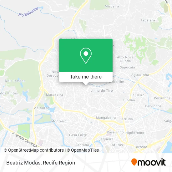 Beatriz Modas map