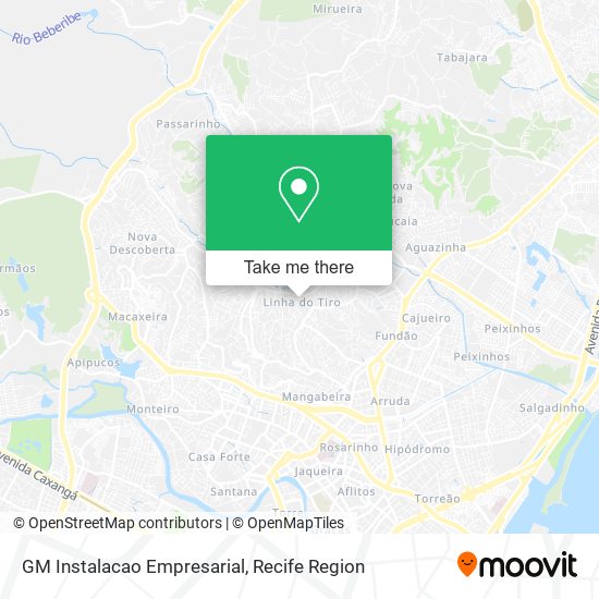 GM Instalacao Empresarial map