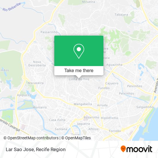 Lar Sao Jose map