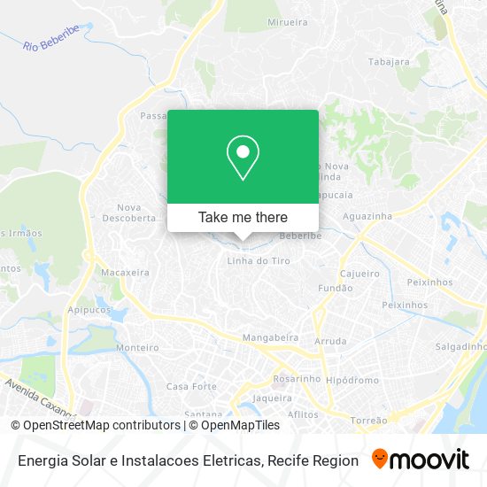 Mapa Energia Solar e Instalacoes Eletricas