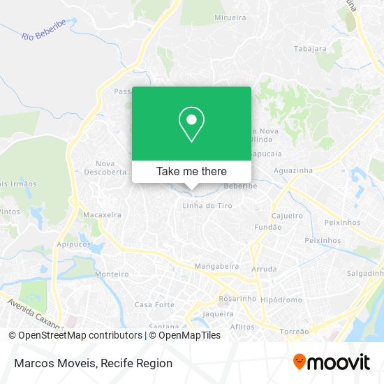 Marcos Moveis map