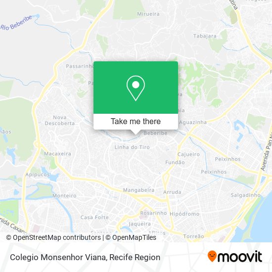 Colegio Monsenhor Viana map