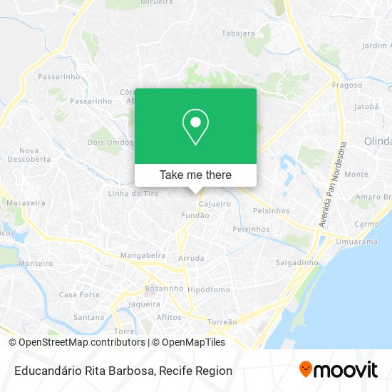 Educandário Rita Barbosa map