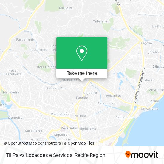 Tll Paiva Locacoes e Servicos map