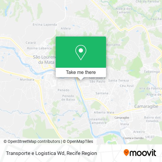 Transporte e Logistica Wd map