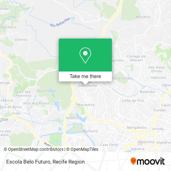 Escola Belo Futuro map