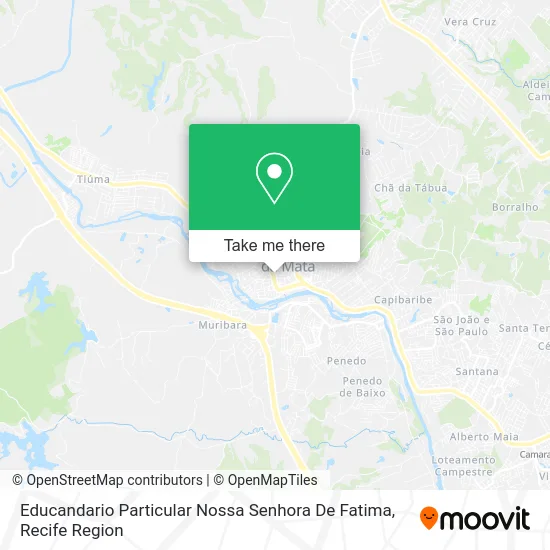 Educandario Particular Nossa Senhora De Fatima map