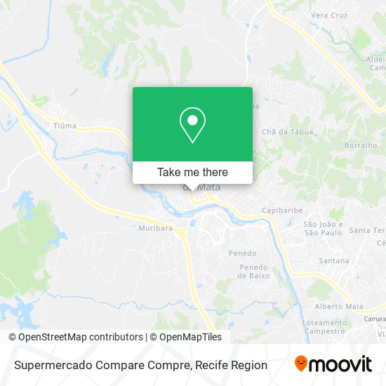 Mapa Supermercado Compare Compre