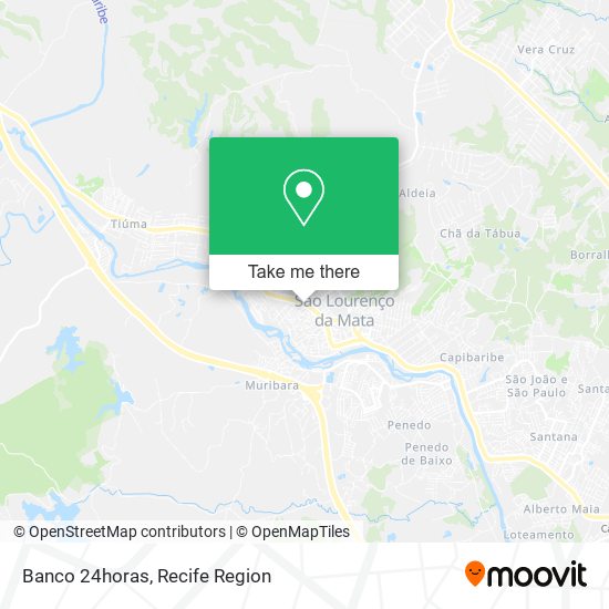 Mapa Banco 24horas