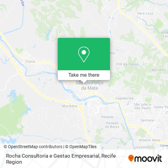 Mapa Rocha Consultoria e Gestao Empresarial