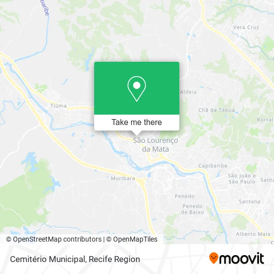 Cemitério Municipal map