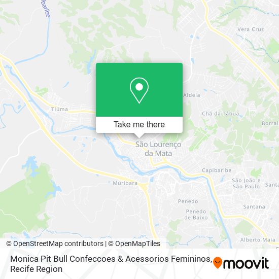 Monica Pit Bull Confeccoes & Acessorios Femininos map