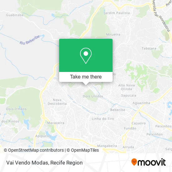Vai Vendo Modas map