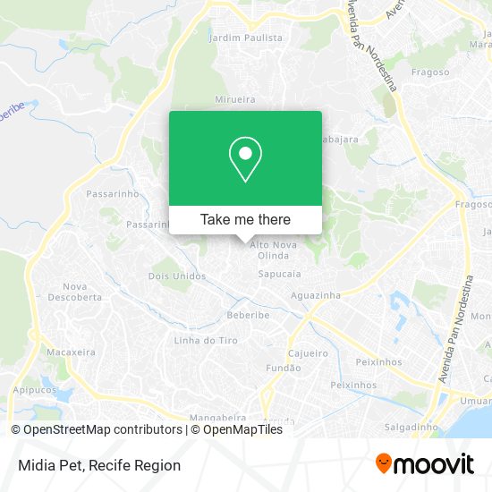 Midia Pet map