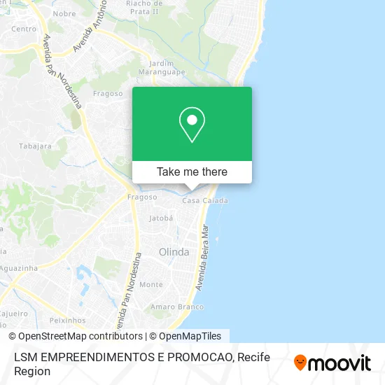 LSM EMPREENDIMENTOS E PROMOCAO map