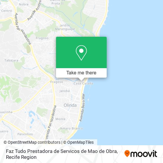 Faz Tudo Prestadora de Servicos de Mao de Obra map