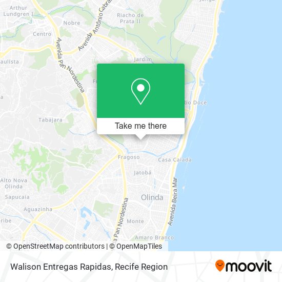 Walison Entregas Rapidas map