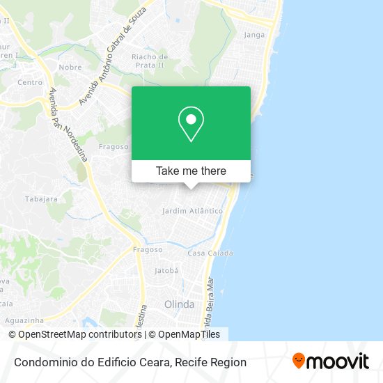 Condominio do Edificio Ceara map