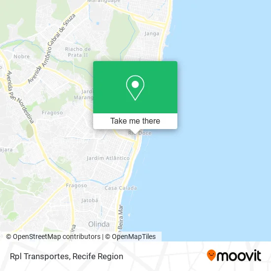 Rpl Transportes map