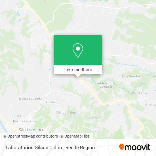 Laboratorios Gilson Cidrim map