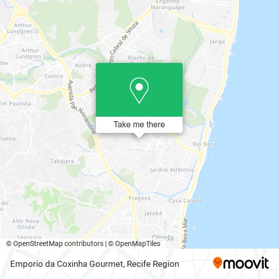 Emporio da Coxinha Gourmet map