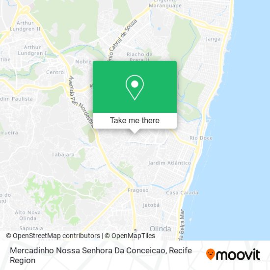 Mercadinho Nossa Senhora Da Conceicao map