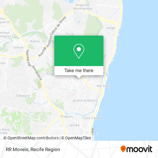 RR Moveis map