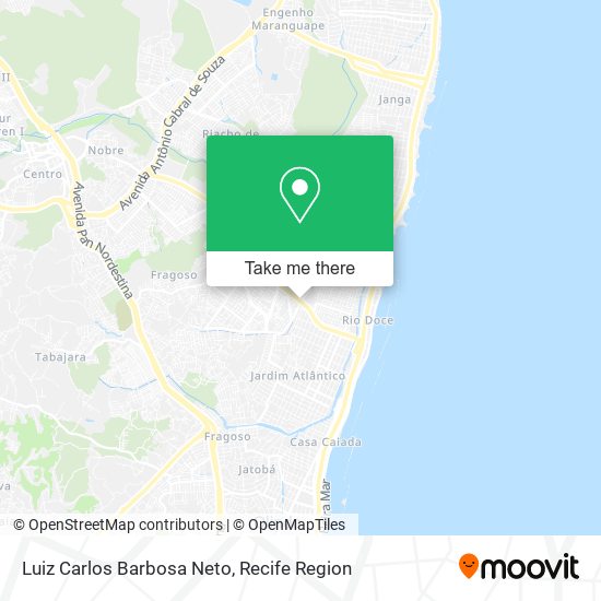 Mapa Luiz Carlos Barbosa Neto