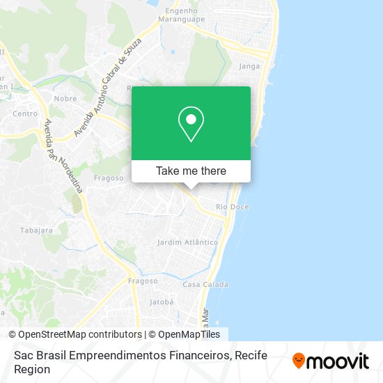 Sac Brasil Empreendimentos Financeiros map