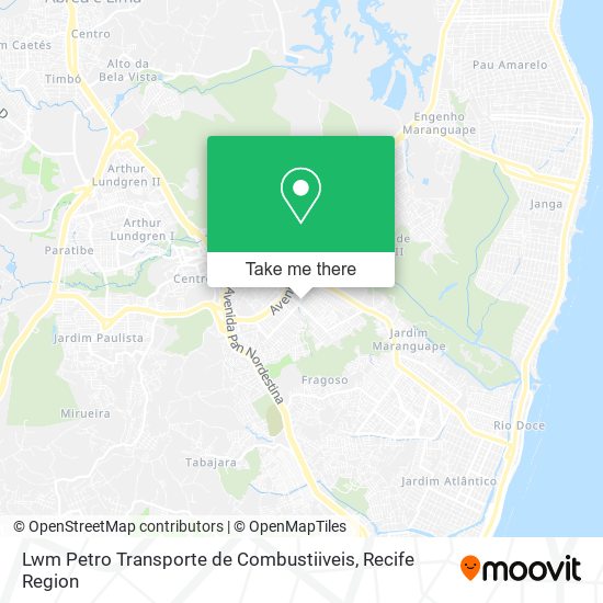 Mapa Lwm Petro Transporte de Combustiiveis