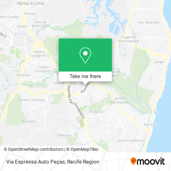 Via Expressa Auto Peças map